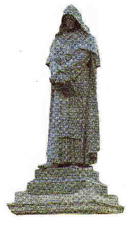 Denkmal Giordano Brunos auf der Piazza di Campo de' Fiori in Rom