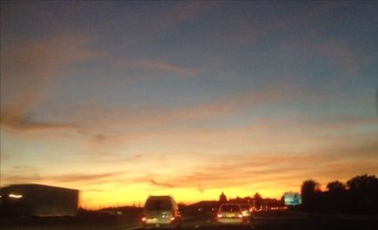 Auf der Autobahn bei Montpellier